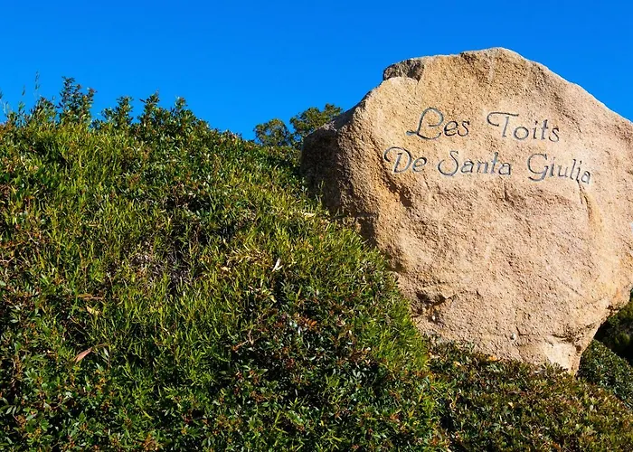 아파트호텔 Les Toits De Santa Giulia 포르토베쉬오